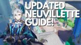 THE STRONGEST DPS! Updated Neuvillette Guide | Genshin Impact