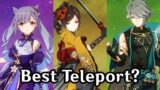 Who Has the BEST Teleport in Genshin Impact? Chiori, Keqing, or Alhaitham?