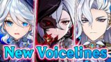 Arlecchino Talks About Neuvillette, Furina, Lyney, Lynette and Freminet | Genshin Impact voice lines