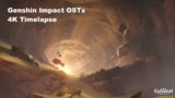 Best Relaxing Genshin Impact OST Music for Study & Sleep 4K Timelapse