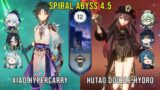 C0 Xiao Hypercarry and C1 Hutao Double Hydro – Genshin Impact Abyss 4.5 – Floor 12 9 Stars