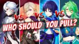 Who Should You Pull – ARLECCHINO / LYNEY / WANDERER / BAIZHU | Genshin Impact 4.6 Update Banners