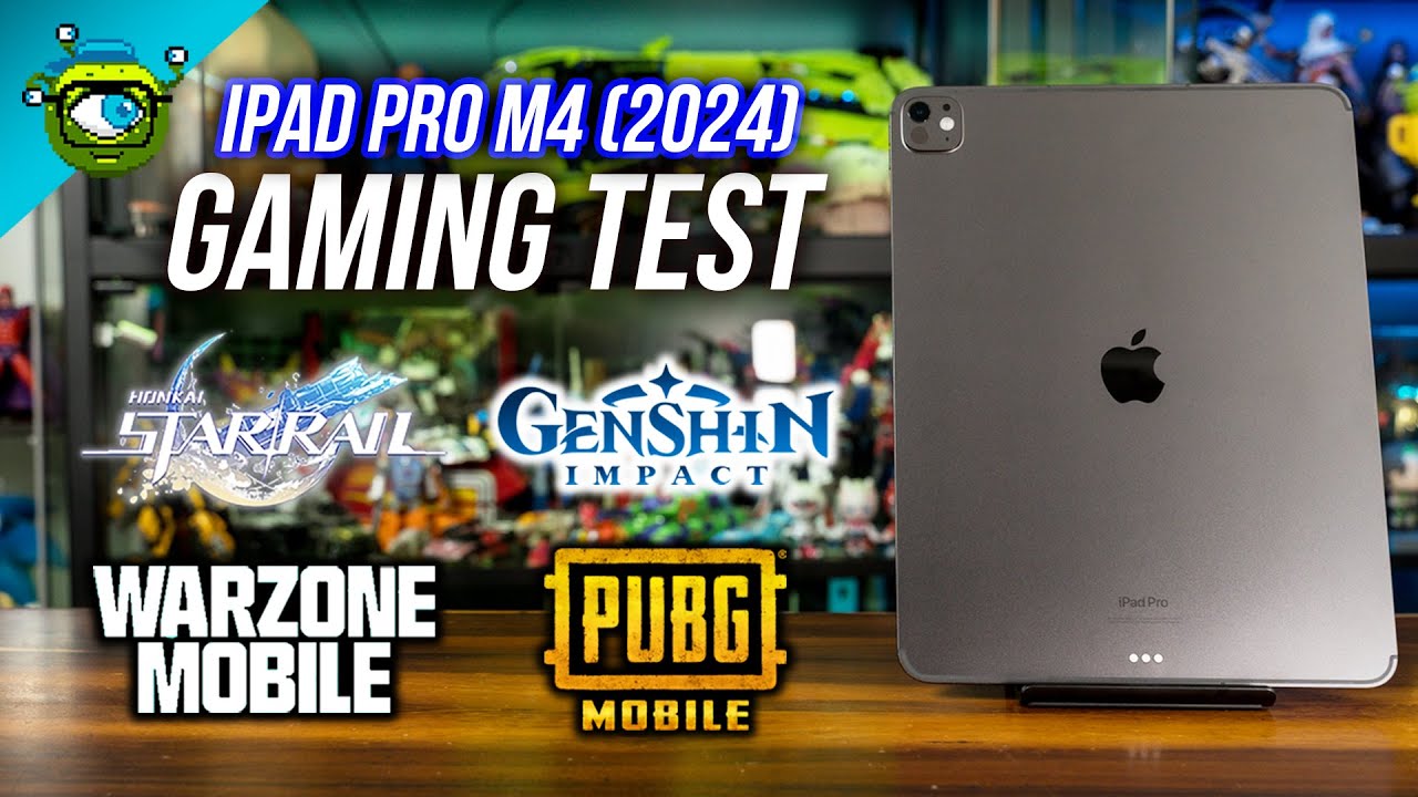 Apple iPad Pro M4 (2024) Gaming Test | Genshin Impact, Honkai: Star ...