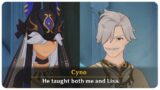 Cyno and Lisa's Teacher Cyrus (Cutscene) Cyno Story Quest 2 |  Genshin Impact 4.6