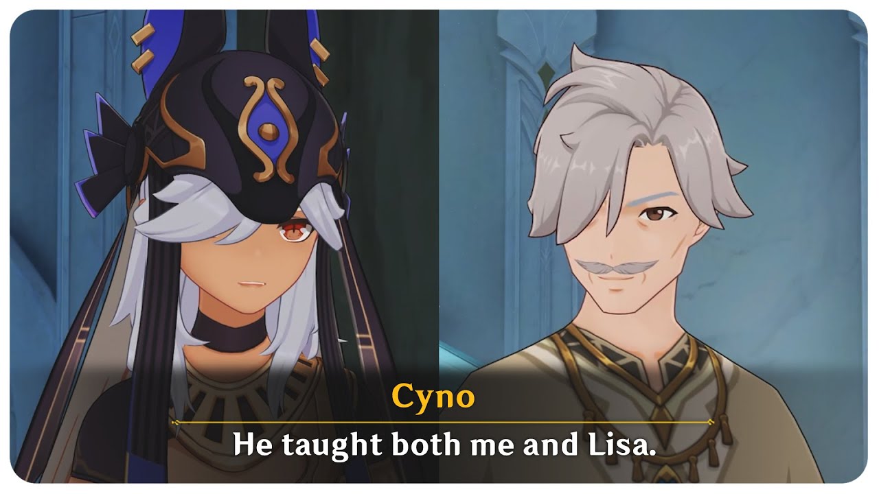 Cyno And Lisas Teacher Cyrus Cutscene Cyno Story Quest 2 Genshin Impact 46 Genshin 6555