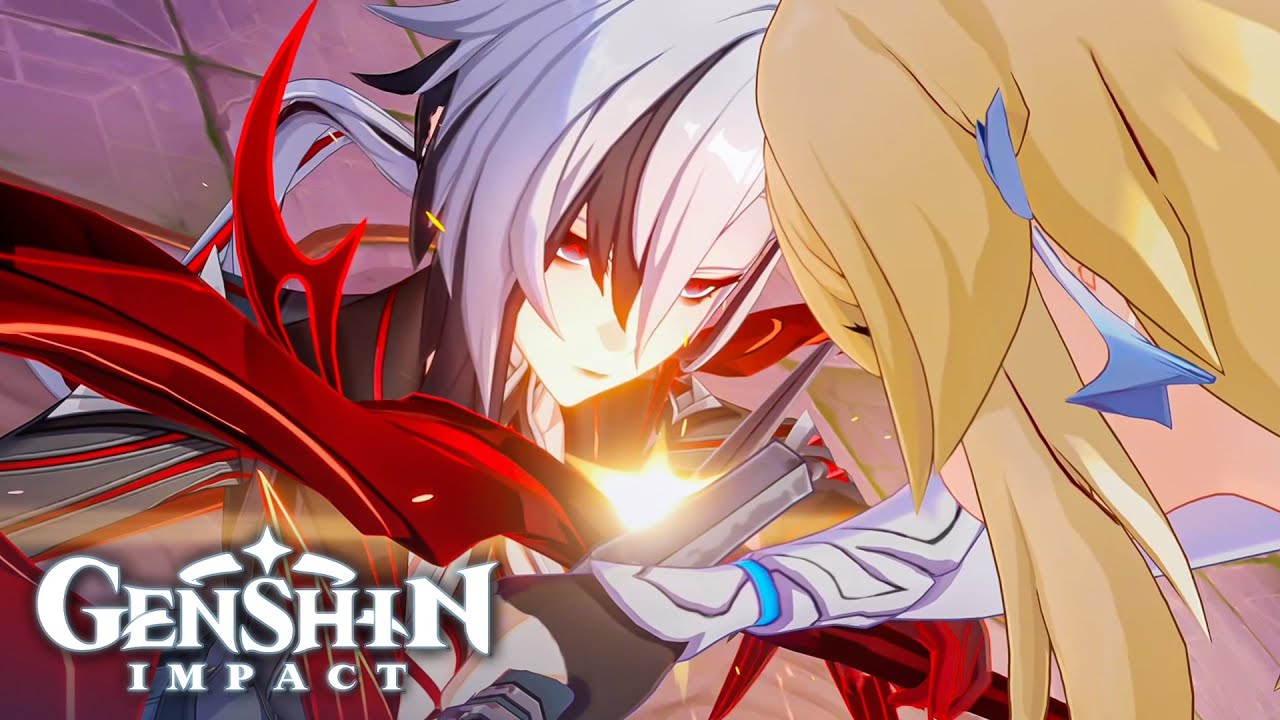 ENDING CUTSCENE!! LUMINE VS ARLECCHINO BOSS Battle Cutscene Genshin