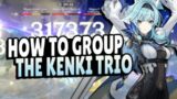 How to Group the Kenki Trio AND Keep Them Together | Genshin Impact