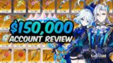 I Reviewed The BIGGEST WHALE Account ($150,000+) I've Ever Seen | Genshin Impact