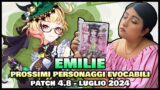 Annunciata EMILIE: ecco i personaggi evocabili nella 4.8 – Genshin Impact News