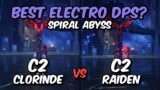C2 Clorinde vs C2 Raiden | 4.7 Spiral Abyss | Genshin Impact