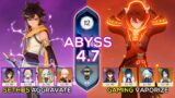 C6 Gaming Vaporize & C6 Sethos Aggravate | Spiral Abyss 4.7 | Genshin Impact