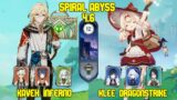 C6 Kaveh Inferno & C1 Klee Dragonstrike | Spiral Abyss Version 4.6 | Genshin Impact