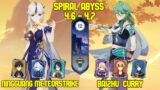 C6 Ningguang Meteorstrike & C1 Baizhu Curry | Spiral Abyss Version 4.7 – 4.6 | Genshin Impact
