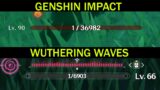 Genshin Impact vs Wuthering Waves 1 HP "NO HIT" Challenge
