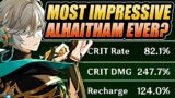 I Found This NEAR PERFECT Alhaitham in Genshin Impact | Xlice Reviews Viewer Builds
