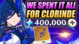 MASSIVE VIEWER SUMMONS! Over 2500+ Pulls For Clorinde (Genshin Impact)