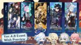 NEW UPDATE! ABOUT BANNERS AND CHRONICLED WISH IN 4.8! Emilie, Navia, Shenhe – Genshin Impact