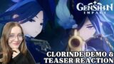 SHE IS SO AWESOME!! | CLORINDE DEMO & TEASER REACTION | Genshin Impact #clorinde