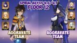 Sethos Aggravate & Clorinde Aggravate | Spiral Abyss 4.6/4.7 | Genshin Impact