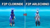 Who is the BEST DPS?? Arlecchino vs Clorinde ! [ Genshin Impact ]