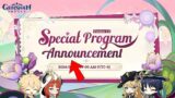 CONFIRMED!! HOYOVERSE Revealed VERSION 4.8 SPECIAL PROGRAM and 300 PRIMOGEMS Code – Genshin Impact