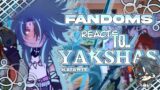 Fandoms react to eachother // 1/? // Xiao/The Yakshas // 4/? Genshin Impact // Scarawre