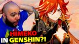 HIMEKO IS IN GENSHIN?! Ignition Teaser: A Name Forged in Flames REACTION! | Genshin Impact