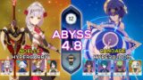 Noelle Hypercarry & Candace Hyperbloom – Spiral Abyss 4.8 – Genshin Impact