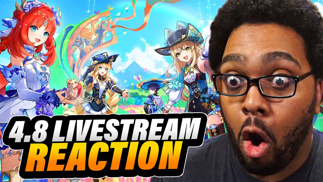 The HOTTEST Genshin Impact Summer Event | 4.8 LIVESTREAM REACTION ...