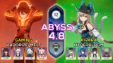 C6 Gaming Vaporize / Melt & C5 Kirara Hyperbloom | Spiral Abyss 4.8 | Genshin Impact