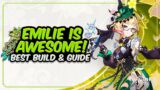 COMPLETE EMILIE GUIDE! Best Emilie Build – Artifacts, Weapons, Teams & Showcase | Genshin Impact