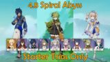 Starter Trios Only: 4.8 Spiral Abyss – Genshin Impact