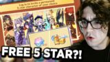 THEY FINALLY GAVE US BETTER REWARDS! 5.0 LIVESTREAM REACTION (Genshin Impact)