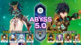 C0 Kinich Burning & C0 Xiao Hypercarry | Spiral Abyss 5.0 | Genshin Impact