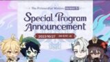 CONFIRMED!! VERSION 5.1 Special Program LIVESTREAM Release Date _ genshin impact