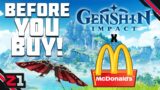 MISSING CODES ?! – Wings Of Delicacies First Look – Genshin Impact McDonalds Collaboration Details