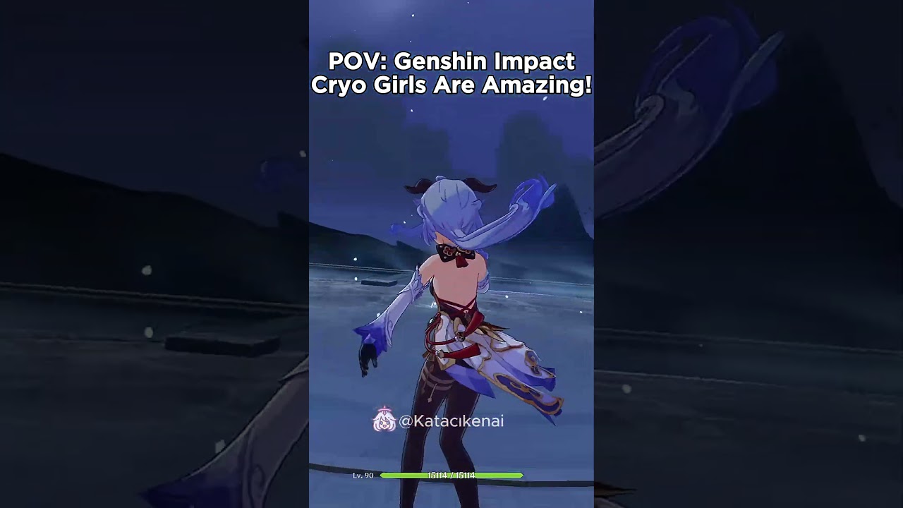 Why Do the Attacks of Cryo Girls in Genshin Impact Look So Good!?? # ...