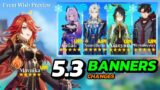 CONFIRMED CHANGES! 5.3 BANNERS | 5.2 DRIP MARKETING DATE | LIYUE CHRONICLED WISH – Genshin Impact