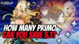 How Many Primogems Can You Save In Patch 5.1? | Genshin Impact