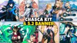 NEW! 5.2 BANNER CHANGES, ZHONGLI RERUN, CHASCA & ORORON KIT, NO DRAGONSPINE EVENT ? – Genshin Impact