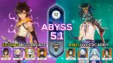 C0 Xiao Hypercarry & C6 Sethos Aggravate | Spiral Abyss 5.1 | Genshin Impact