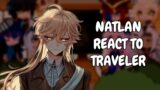 Natlan React To Traveler || Genshin Impact || Gacha React