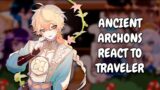 Ancient Archons React To Traveler || Genshin Impact || Gacha React