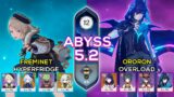 C3 Ororon Overload & C6 Freminet Hyperfridge | Spiral Abyss 5.2 | Genshin Impact