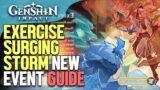 Exercise Surging Storm New Event Guide (Co-op) Genshin Impact