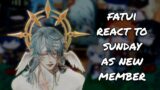 Fatui Harbingers React To Sunday As New Member || Genshin Impact || HSR || Gacha React