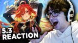 THIS UPDATE LOOKS AMAZING! | Genshin Impact 5.3 LIVE STREAM REACTION