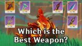 Best Weapon for C0 Mavuika? Mavuika Weapon Comparison – [Genshin Impact 5.3]