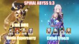 C0 Navia Hypercarry & C0 Citlali Freeze | Spiral Abyss 5.3 | Genshin Impact