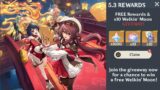 GET 20 FREE PULLS! ALL FREE REWARDS FROM LANTERN RITE & x10 WELKIN' MOON GIVEAWAY! – Genshin Impact